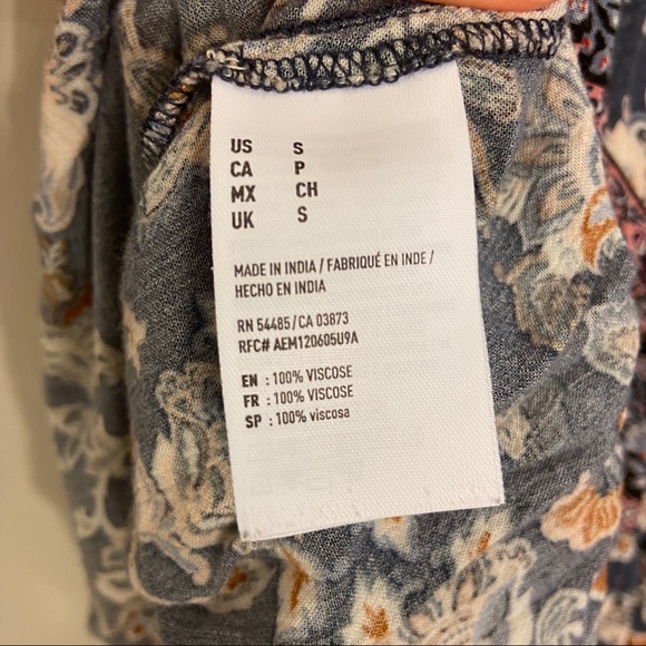 American Eagle Boho High Neck Dress - Picture 9 of 10